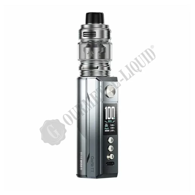 VooPoo Drag M100S Vape Kit - Colour#Antique Brass & Padauk>Black & Darkwood>Cyan & Blue>Red & Black>Silver & Black