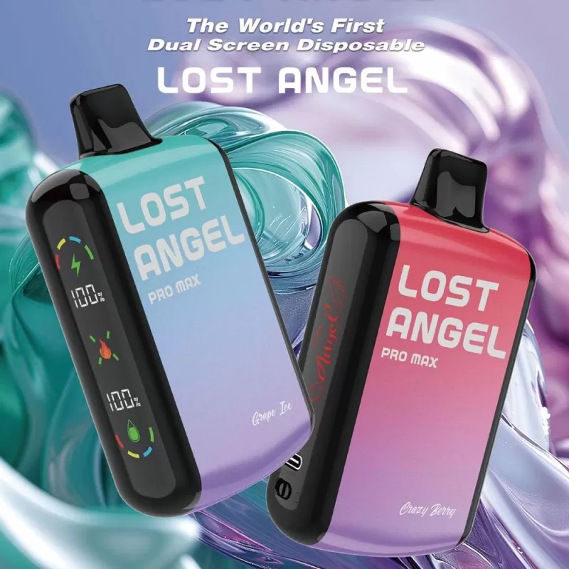 Lost Angel Pro Max 20K Disposable Device – 20000 Puffs - Blueberry Watermelon