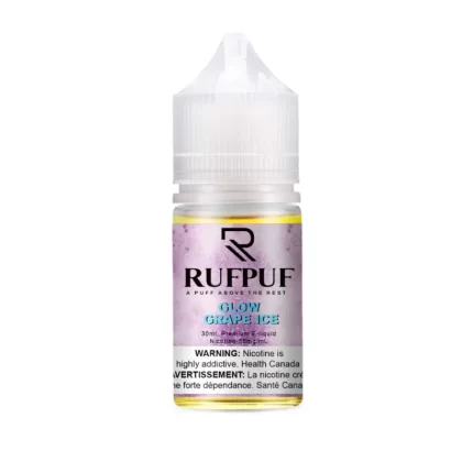 RUFPUF Glow Grape Ice 30ML (20, 35, 50mg) - Vapebar Pk