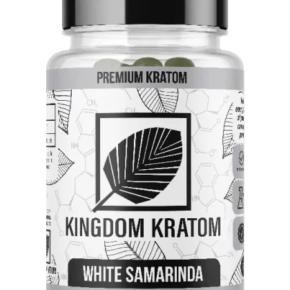 Kingdom Kratom White Samarinda Kratom Capsules
