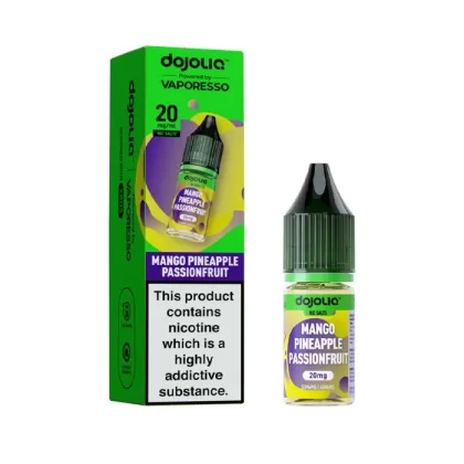 Mango Pineapple Passionfruit Nic Salt E-Liquid by Vaporesso Dojoliq - 10 mg - Medium Strength