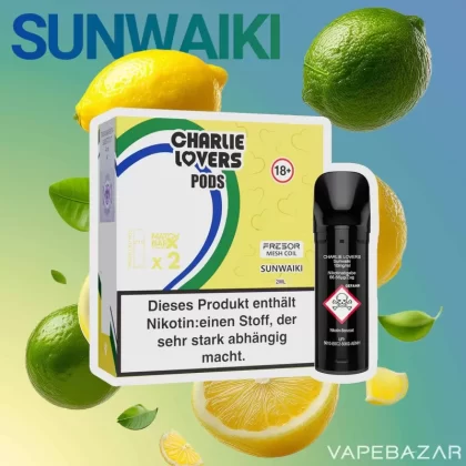 Charlie Lovers Pods – Sunwaiki (2er Pack) - Vapebazar