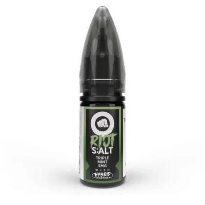 Riot Squad Triple Mint Hybrid Nic Salt E-Liquid - 5mg