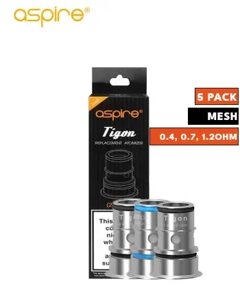 Aspire Tigon Coils - 0.7 ohm Mesh / Kanthal