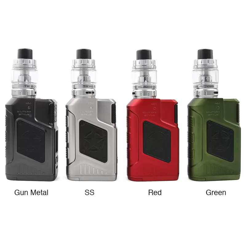 Tesla P226 220W Kit with Tind Tank 4.5ml - Green