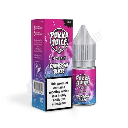 Rainbow Blaze Nic Salt by Pukka Juice
