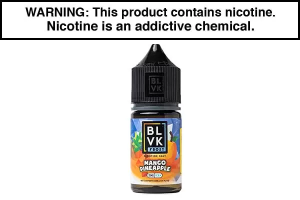 MANGO PINEAPPLE ICE BY BLVK FROST SALT 30ML - Vapejuice