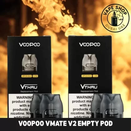 VOOPOO Vmate V2 Empty Pod Cartridge 3ml - Vape Product, Vape Product