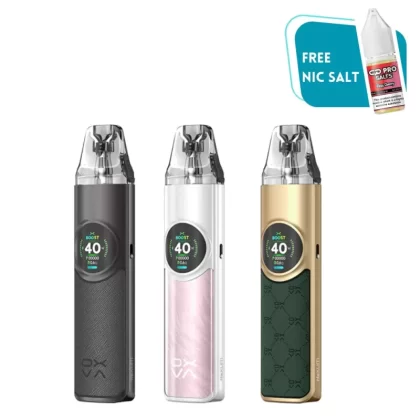 Oxva Nexlim Vape Pod Kit - CORAL ORANGE