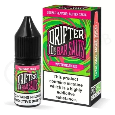 Watermelon Ice Nic Salt E-Liquid by Drifter Bar Salts - Ecigpremium