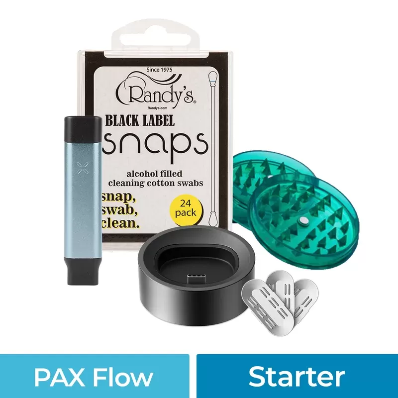 PAX Flow Starter Accessories Kit - Color#Onyx>Greenstone>Blue haze
