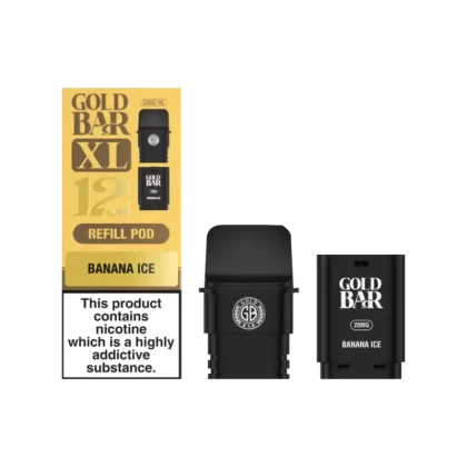 Banana Ice Gold Bar XL Refill Pack - Vapeshop Co