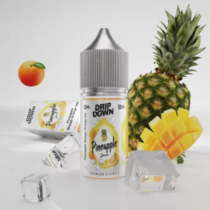 Drip Down Pineapple- Pineapple Mango Orange Ice 30ml (30, 50mg) - Vape Product, Vape Product