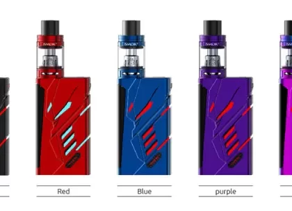 SMOK T-PRIV 220W TC Kit with TFV8 Big Baby Tank (5ML) - Purple