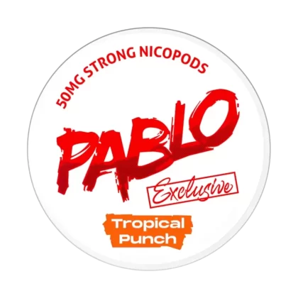 Tropical Punch Pablo Nicotine Pouches - 50mg - Vape Product