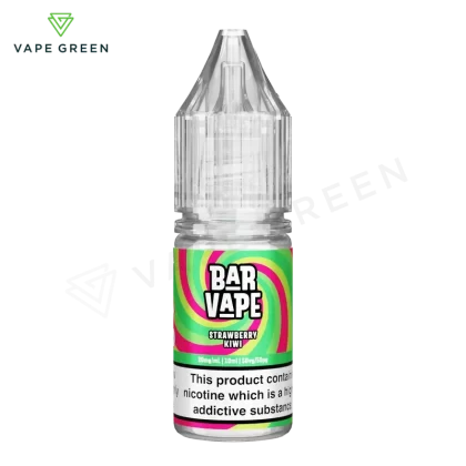 Strawberry Kiwi Nic Salt E-Liquid by Bar Vape - Eliquidsupply