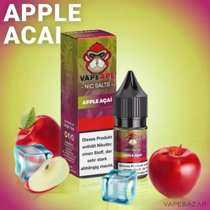 VapeApe – Apple Acai – Nic Salts - Vapebazar