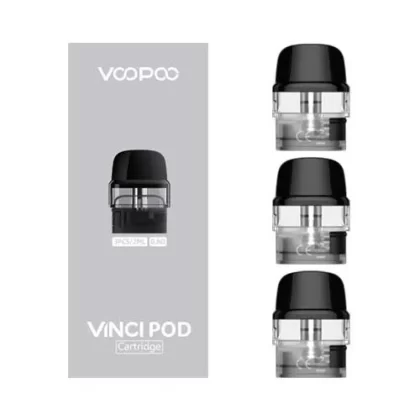 Voopoo Vinci Replacement Cartridge Pod 2ml(0.8/1.2Ω) - 0.8 OHMS, 1.2 OHMS