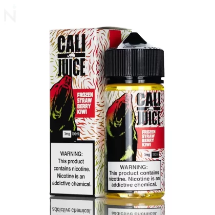 Cali Juice E Liquid - Frozen Strawberry Kiwi - 100mL - 6mg