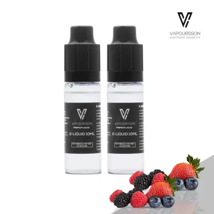 Vapoursson e-Liquid – Berry Mix 0mg 10ml Bottle x 2 Pack | Cigee