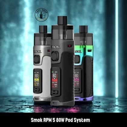 Smok RPM 5 80W Pod System In Dubai, UAE - Beige Prism Rainbow, Black (5F4A70)