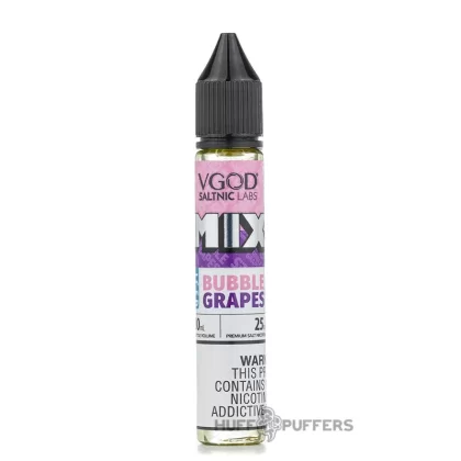 VGOD SaltNic Mix – Iced Bubbles Grapes 30mL - Nicotine Strength#25mg>50mg