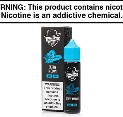 BERRY MELON BY MAD HATTER 60ML - Vapejuice
