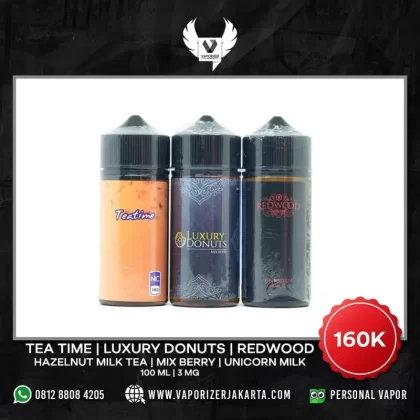 TEA TIME LUXURY DONUTS REDWOOD 100 ML - 3 mg / 100 ml