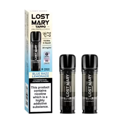 Blue Razz Lemonade Lost Mary Tappo Pods - 20mg - Vape Product