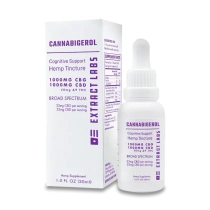Extract Labs CBG Oil | Cognitive Support | Broad Spectrum - Ejuicewarehouse