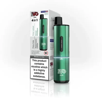 IVG Air 4-in-1 Prefilled Pod Kit - Pack of 5 - Blue Edition