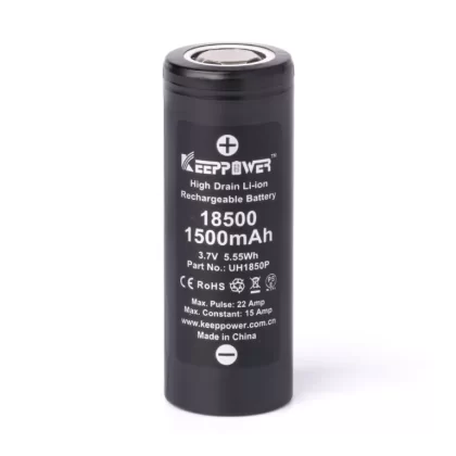 Keeppower 18500 – 1500 mAh