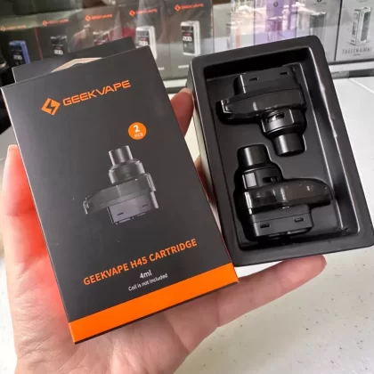 Geekvape Aegis hero 2 H45 pod cartridge 4ml (coil not icluded) - 1pc / Crystal Green