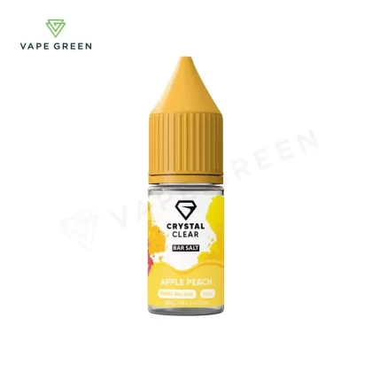 Apple Peach Nic Salt E-Liquid by Crystal Clear - Eliquidsupply
