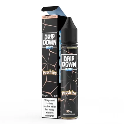Drip Down Frosty Peach Ice Saltnic 30ml - Vapebazaar Pk