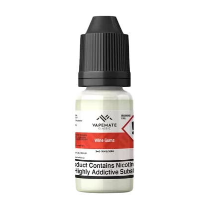 Vapemate Classic Wine Gums 10ml - 12mg - Vape Product