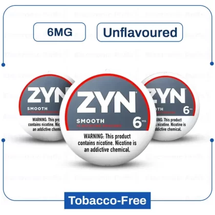 Buy ZYN Smooth 6MG Nicotine Pouches Online | Fast Shipping - Ejuicewarehouse