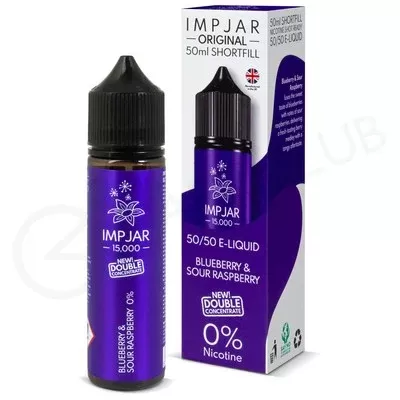 Blueberry Sour Raspberry Shortfill E-Liquid by Imp Jar 50ml