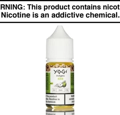 GREEN APPLE ICE BY YOGI DELIGHTS SALT 30ML - Vapejuice