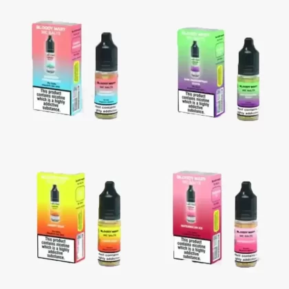 Bloody Mary BM5000 Nic Salt Vape Juice - Pack of 10 - Lemon Lime / 20mg