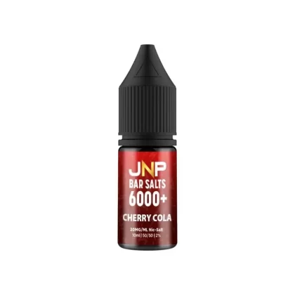 JNP 6000+ Bar Salts Cherry Cola E Liquid - Nicotine Strength#20mg>10mg