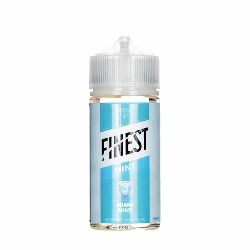 Finest E-Liquid Miami Mint Cool Mint Vape Juice 100mL - Image 2