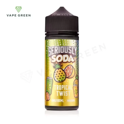 Tropical Twist Shortfill E-Liquid by Seriously Soda 100ml - Eliquidsupply