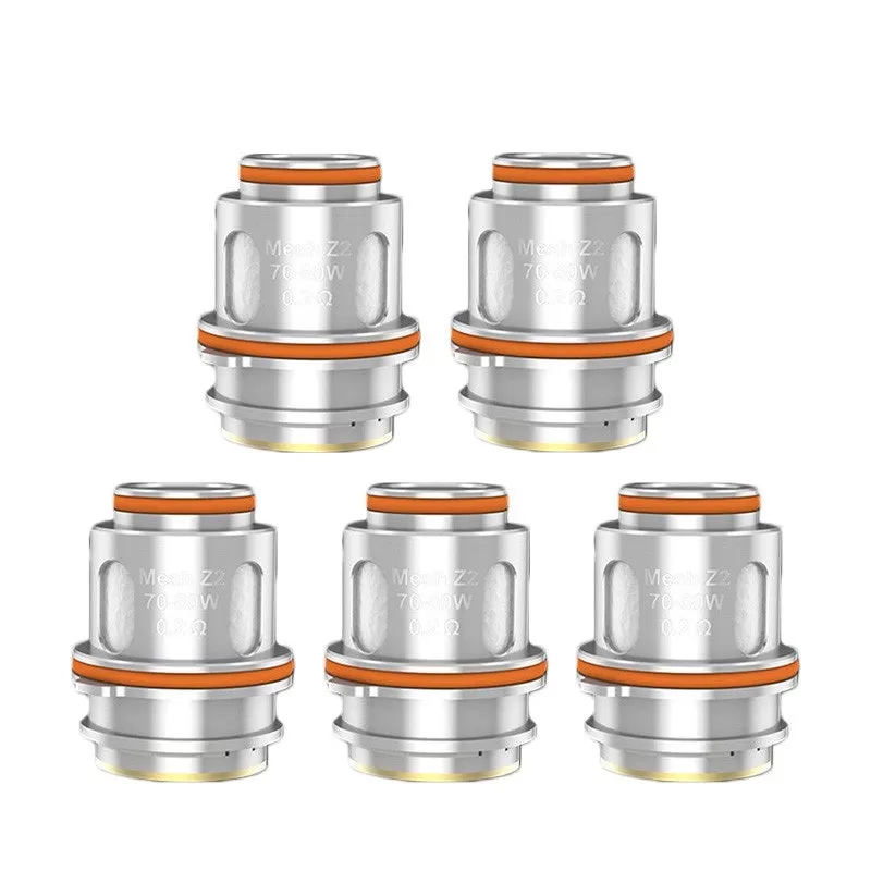 Geekvape Z Series Coil for Z (Zeus) Tank,Obelisk Tank,Obelisk 120FC kit,Obelisk 200 kit,Z Sub Ohm 2021 Tank,Z Sub Ohm SE Tank (5pcs/pack) - 0.15ohm