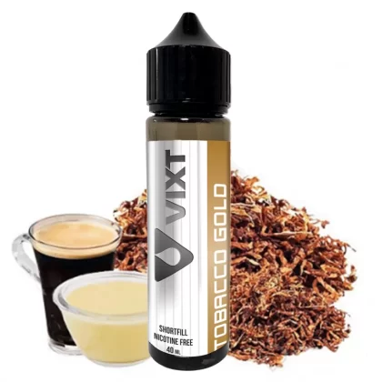 Vixt Tobacco Gold 40ml – vape juice utan nikotin - Vixt / No / 40ml / 30/70