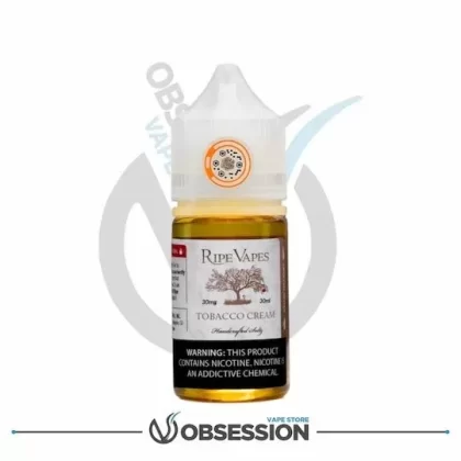 Tobacco Cream Salt | 30ml By Ripe Vapes