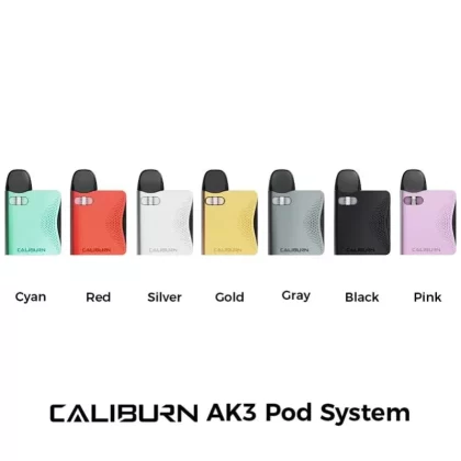 Uwell Caliburn AK3 Pod Kit - Red - Vapourdeal Co