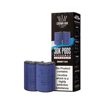 Al Fakher Hypermax 30K Prefilled Pods - Berry Blue