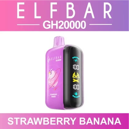 ELF BAR GH20000 Disposable Vape – Strawberry Banana