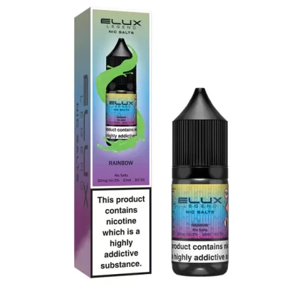 Elux Legend Rainbow Nic Salt E-Liquid - 10mg